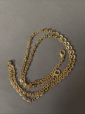 Louis Vuitton gold felicie chain